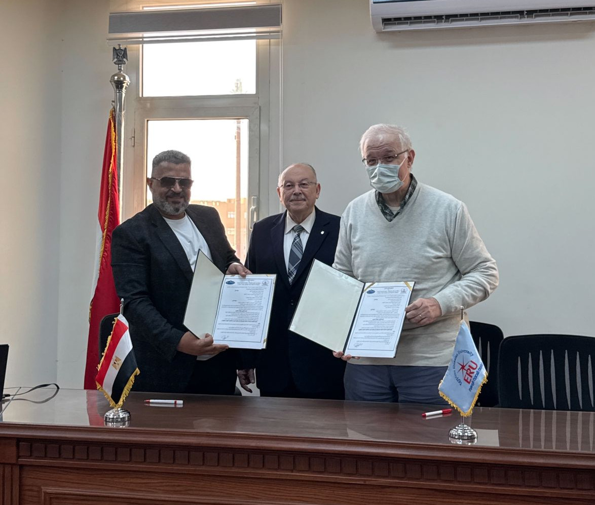 Proud to announce the signing of a strategic memorandum of understanding between Scudder and the Egyptian Russian University (ERU).

