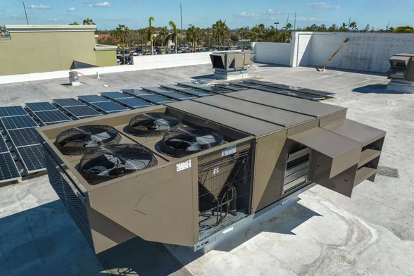 Supply and installation of central air conditioning, Al Tabarak Concrete Company